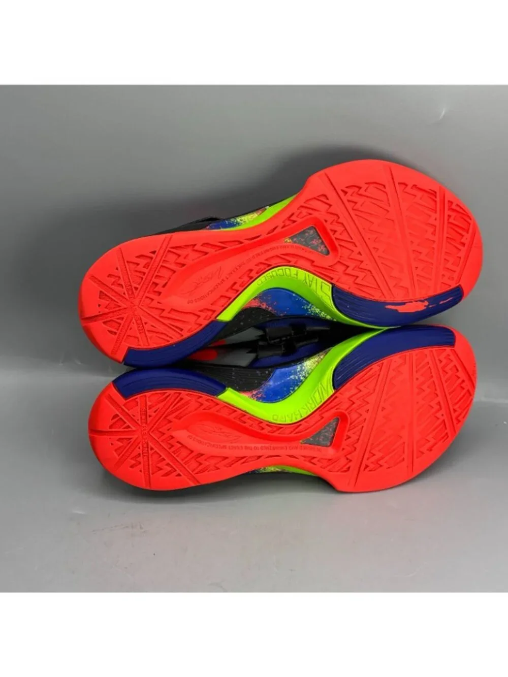 Nike Kevin Durant Nerf  8M/9.5W Blue Orange Performance Sneakers FQ8180-400